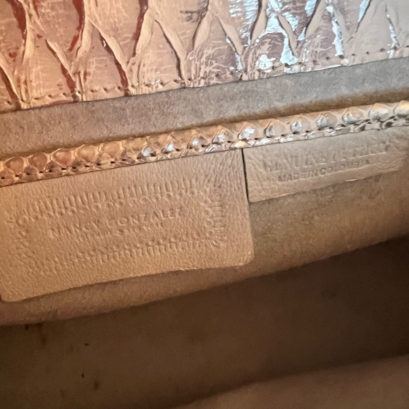 Nancy Gonzalez Python Clutch - Picture 3 of 12